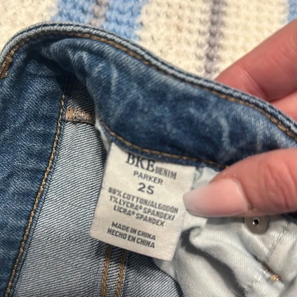BKE Parker denim shorts size 25 - Picture 1 of 3